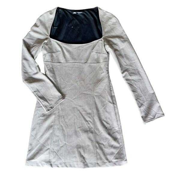 Zara Dress Sheath Plaid Academia - Picture 5 of 9